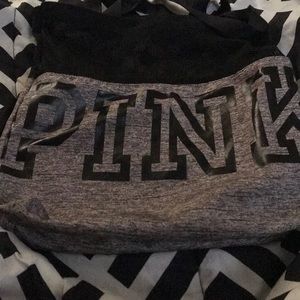 A pink hand bag